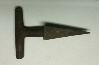 Antique Hand Wrought or Forged Blacksmith or Farmers Stump Anvil 2