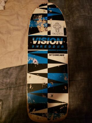Vintage Vision Shredder Skateboard