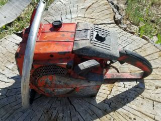 Homelite Xl 925 Chainsaw Runs Antique Vintage Muscle Chain Saw Canadian