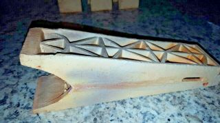4 Vintage Dearborn Gas Heater Radiant Ceramic Inserts Bricks Grates No.  900 5 - 2 4