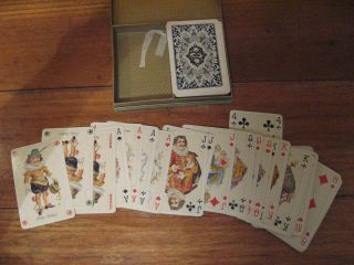 Hit The Deck Stunning Antique German Playing Cards•gorgeous Face Cards•2 Decks