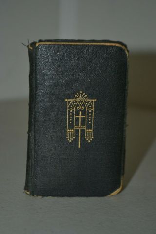 Antique 1914 The Key Of Heaven Bible By Denziger Brothers