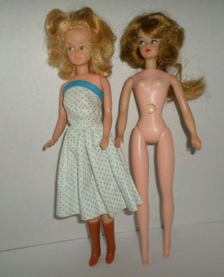 Vintage American Character Tressy Dolls First And Third Version V & Posable Legs