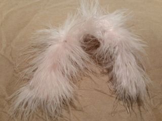 Vintage Barbie 1966 Sears Exclusive Pink Formal Marabou Feather Boa