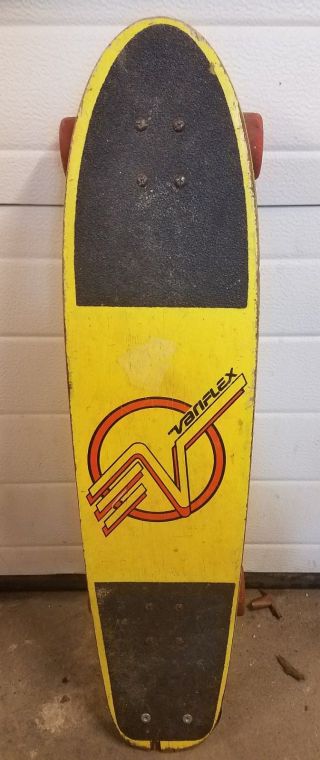 Vintage 1980’s Variflex Skateboard Radical Pro Snake Powell Vision Boat Shape