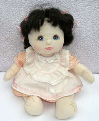 Vintage Mattel 1985 My Child Doll Outfit Blue Eyes Dark Brown Hair