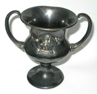 Antique 1911 Masonic 37th Imperial Council Aaonms,  Rochester Silver Plate Cup