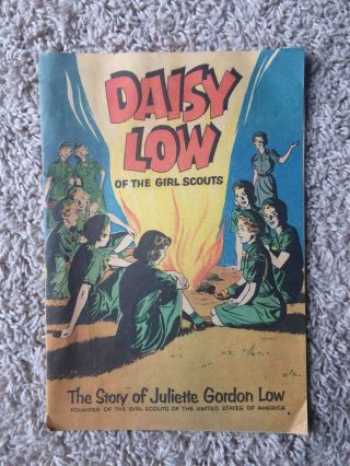 Vintage Daisy Low Of The Girl Scouts Comic Book Rare