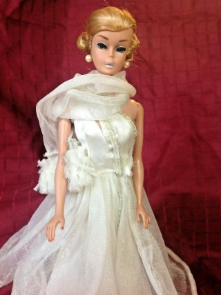 Vintage Mattel Blonde Swirl Ponytail Barbie With A Princess Grace Look