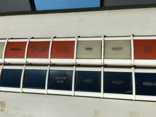Display panel for IBM 1620 computer.  If your into old computers this is it 8