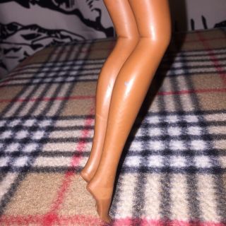 Vtg 1966 Mattel Barbie African American Doll Red Hair Twist/Turn Made in Japan 5