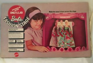 1970 Mod Era Barbie Doll Fashion Stage Nrfb Vintage Mattel