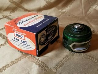 Vintage Shakespeare 1837 Automatic Fly Reel Silent Wind Trout Fishing Nib