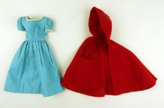 Vintage Barbie 1964 Little Red Riding Hood costume for Little Theater 2
