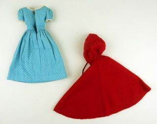 Vintage Barbie 1964 Little Red Riding Hood costume for Little Theater 3