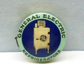 General Electric Refrigerators Advertising Tape Measure Celluloid Ge Vintage