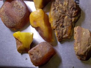 Antique natural Baltic amber stone egg yolk toffee amber 88g 老琥珀 波羅的海琥珀 5