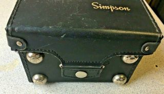 Vintage SIMPSON 260 Series 3 Multimeter Tester (Volt - Ohm - Milliameter) 4