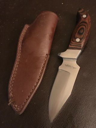 Vintage Lakota Hawk Knife Hoffman Design Same Guy Who Did Condor W/ Orig Sheath