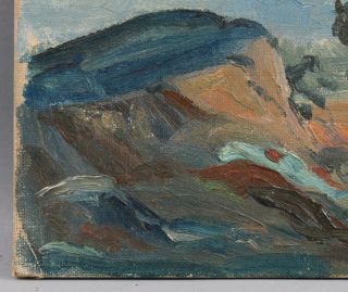 Antique GEORGE CHAPMAN American Impressionist Country Landscape Oil Painting,  NR 5