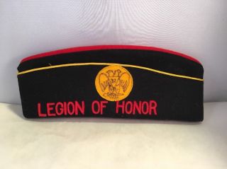 Vintage Masonic Scottish Rite 32nd Degree Legion Of Honor Overseas Style Cap Hat