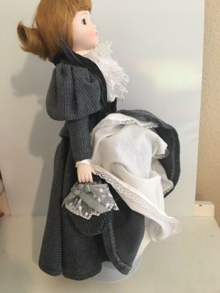 Vintage San Francisco Music Box Girl Doll with Metal Stand Collectibles 5