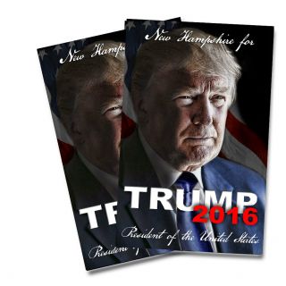Two Donald Trump For President Individual States 11x17 Posters
