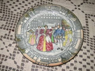Antique 12 pc Royal Doulton Queen Elizabeth Old Moreton Cup Saucer Plate Set 4
