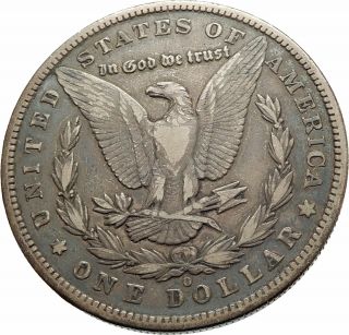 1879 United States Of America Silver Morgan Antique Us Dollar Coin Eagle I77027