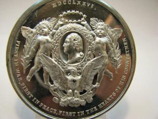1876 Philadelphia International Exhibition Washington Proof Medal