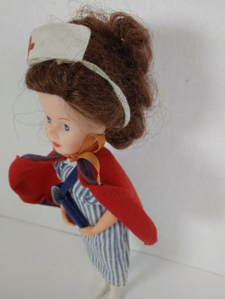 Vintage American Girl Molly Porcelain Christmas Nurse Doll Pleasant 1993 2