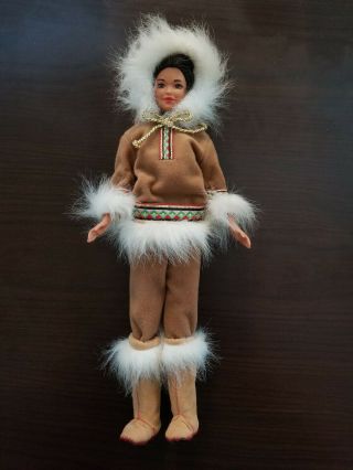 Mattel Barbie Vintage Arctic Eskimo Dolls Of The World W Outfit & Boots