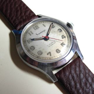 Vintage 1950s Sovereign Men’s Watch - As 1287 - Global Watch Co.