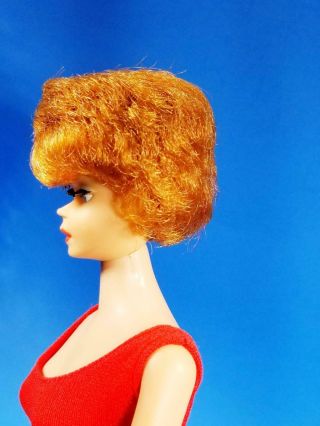 RARE Titian Bubble Cut Barbie Doll 850 w/Painted Legs - Vintage 1960 ' s 6