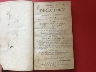 1796 Antique Medical Book Afflicted Man 