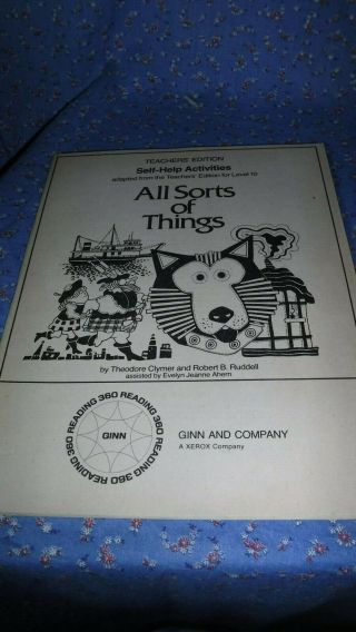 1969 Ginn & Co All Sorts Of Things Teacher 