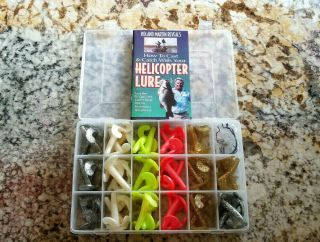 Roland Martin Helicopter Lure Kit W/ Instruction Book - - Vintage Fishing
