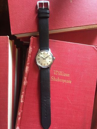 Elgin Mens Watch Swiss Vintage Watch