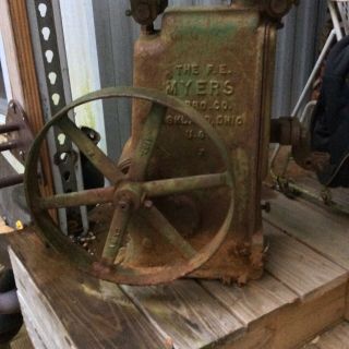Vintage Antique The Fe Myers & Bros Brothers Self Oiling Water Pump 6 In.  Stroke