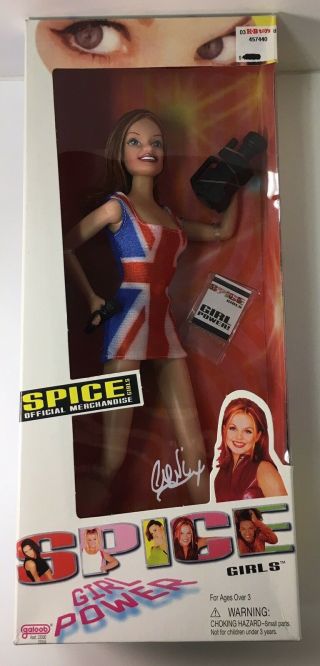 Spice Girls Girl Power - Ginger Spice/geri Halliwell Doll 1997 - Nos