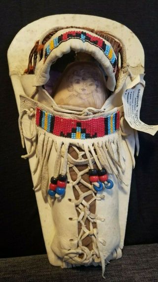 Antique Ute Cradle Board Native American Indian