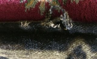 Antique Victorian Chase Mohair Carriage/Sleigh/Antique Car Lap Robe Blanket 5
