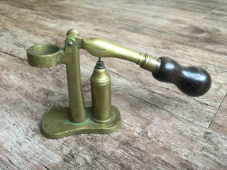 Antique Reloading Decapping Tool.  Ward & Sons 12.