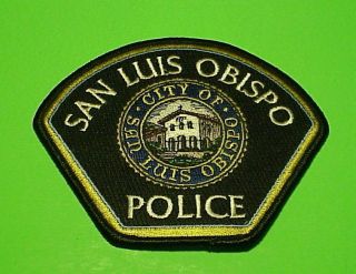 San Luis Obispo California Ca Police Patch
