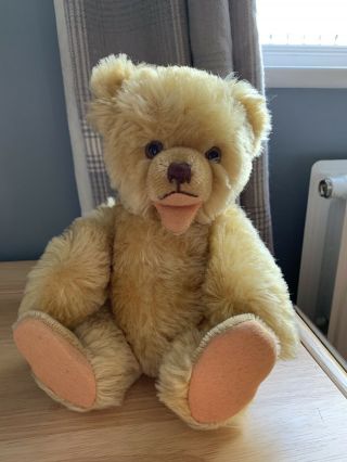Vintage Hermann Teddy Bear Mohair Jointed