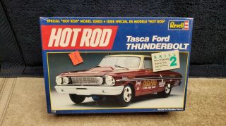 Vintage Revell Hot Rod Tasca Ford Thunderbolt 1/25 Scale Factory