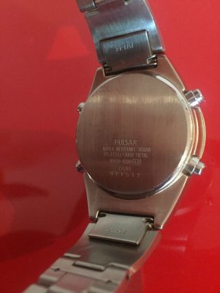 Pulsar Seiko Spoon Digital Watch Vintage 90’s Blue 5