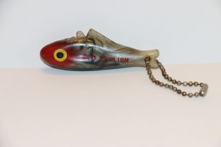 Bingo Advertising Lure Keychain Texas Holts Old English