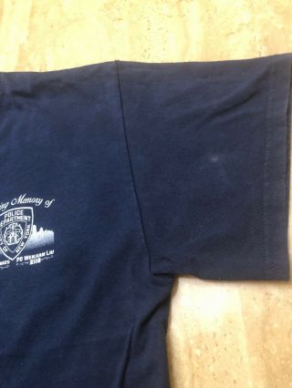 Fdny Nypd Brothers In Blue Vintage Rescue Shirt
