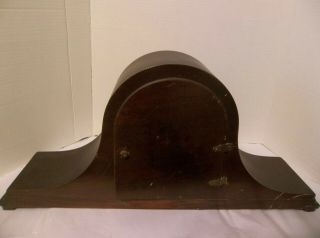 ANTIQUE MANTLE CLOCK WIND - UP W/KEY,  BY SESSIONS,  WESTMINISTER CHIME,  FOR REPAIR 3